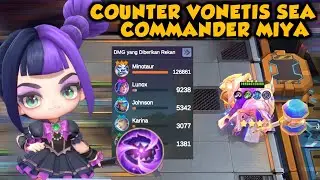 BANTENG SWORDMAN COUNTER VONETIS SEA COMMANDER MIYA !!! SEKALI GEBRAK ILANG  - MAGIC CHESS GOGO