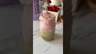 Strawberry matcha 💕🍵