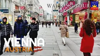 Famous Street in Vienna, Austria  K&auml;rntner Strasse | Walking Tour