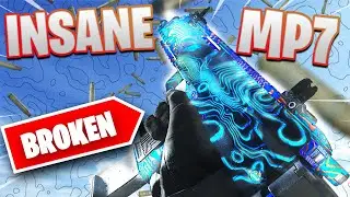 the BEST MP7 CLASS IN WARZONE! IT'S A LASER! BETTER THAN THE MP5... (Modern Warfare Warzone)