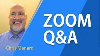 Zoom Q&A with Chris Menard