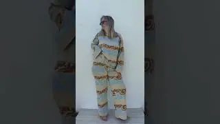 Adults tidal knit set