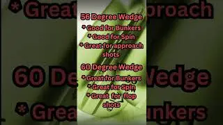 56 Degree Wedge vs 60 Degree Wedge