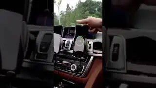 Getkart Magic Clip S5 2in1 Smart Car Wireless Charger Induction Phone Holder for wireless phones