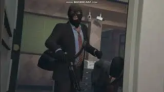 Grand Theft Auto 5 Paleto Bank Attack!