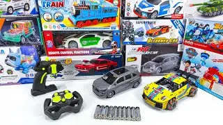 Unboxing Drift Racing Car, Rc MPV luxury Car, Rc Police Car, Thomas Train