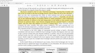Aspen Plus Tutorial #4   Part 1
