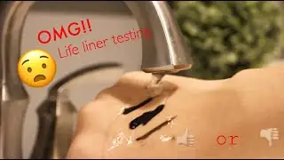 How Life Proof Is The HUDA BEAUTY Eyeliner?
