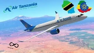 Infinite Flight | Kilimanjaro (JRO) - Addis Ababa (ADD) | Air Tanzania A220