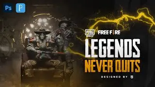 Creating a Gaming Thumbnail on PS Touch & Pixellab|Free Project File - Dope Graphics