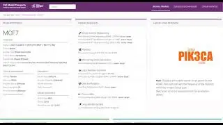 Project Score cell line query