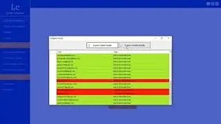 Overview of LeadClosure Email Validation Windows version