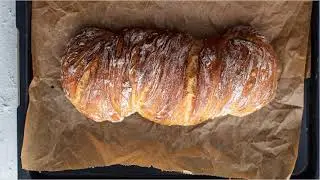 Einfaches Wurzelbrot ohne Kneten