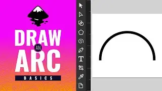 Как нарисовать дугу в Inkscape | Основы Inkscape для начинающих