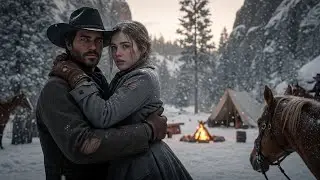 She Was Hunted By Outlaws In The Snow, A Cowboy Found Her First And Said 