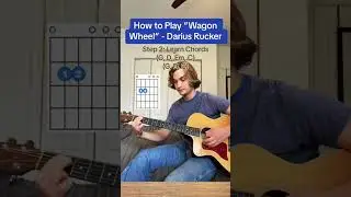Как играть в &laquo;Wagon Wheel&raquo; &mdash; Дариус Ракер #шорты