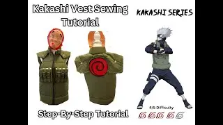 Making Kakashi Hatake’s Jonin Vest | Naruto Sewing Tutorial
