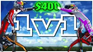 I 1v1&rsquo;d a VIEWER for $400 in MX BIKES!