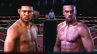 Joe Louis vs Bugzy Malone FULL FIGHT | Undisputed Boxing Game AI Simulation Gameplay (CPU vs CPU)