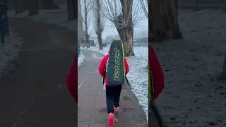 Cold Weather Tennis Training &ndash; Winter Grind and Mental Strength #tennispractice #gamesetmara #tennis