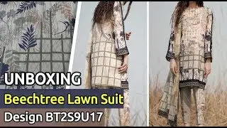 Latest BEECHTREE Lawn Suit 2019 | Unboxing of New Pakistani Dress Design BT2S9U17 | Unbox Lawn