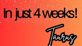 TAURUS! This is gonna happen faster than you ever expected! You ready?
