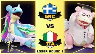 Italy vs Greece | Loser Round 1 | $600 Unity European Cup | Pokemon UNITE Tournament