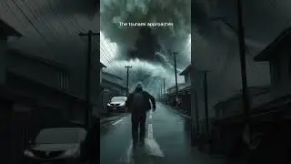 POV: Surviving the 2011 Japan Tsunami 🌊😨 #Tsunami #Disaster #POV #shorts #history #historytok #ai