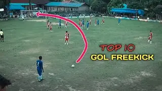 10 GOL FREEKICK TERBAIK ⚽⚽