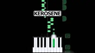 Kerosene (Crystal Castles) | Piano Tutorial