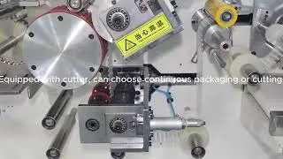 straw packing machine in line  4 side sealing straw package#strawmachine#strawpackingmachine