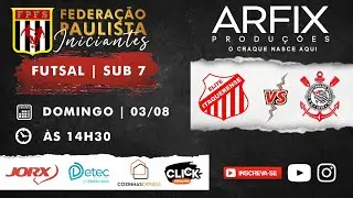 ELITE ITAQUERENSE x CORINTHIANS - FUTSAL | SUB 7