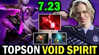 TOPSON shows you How to play Void Spirit in 7.23 Outlanders Dota 2 New Patch