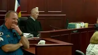 James Holmes  - Strange Behavior in First Court Appearance