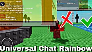 Roblox Script Universal Chat Rainbow, роблокс скрипты