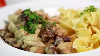 PHILADELPHIA GESCHNETZELTES - Schnelles Feierabendrezept