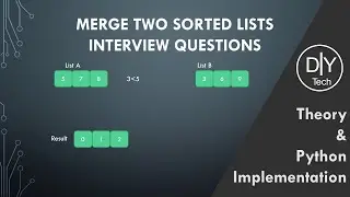 Merge Two Sorted Lists | Data Structures and Algorithms in Python
