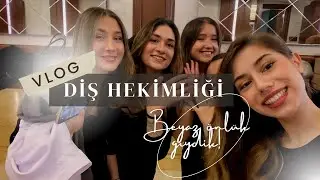 BAU Diş Hekimliği Önlük Giyme Töreni & Partisi| Diş Hek Öğrencisinin Bir Haftası& Lab Dersi #ünivlog