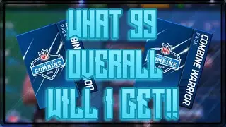 COMBINE WARRIOR PACK OPENING!! MADDEN MOBILE PACKS!!