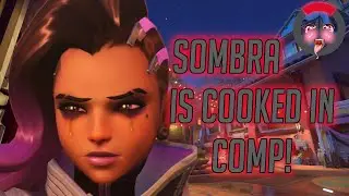 Sombra Has INSANE Ban Rates in Competitive! - Overwatch 2