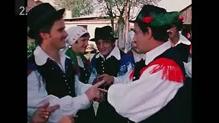 Ples z metlo iz Markovcev / Besentanz aus St. Marxen in Untersteiermark
