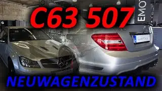 Mercedes Benz C63 AMG 507 I Perfekter zustand I Werkstattalltag I Neuwagenzustand