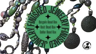 Finished Jewelry from the Bargain Bead Box, Best Bead Box, and the Dollar Bead Box April 2022