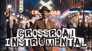 🎸 Crossroad Blues (Late Night Guitar) | Chicago Urban Blues Instrumental