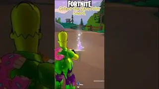 Fortnite Collect the Zero Point Shard Springfield Stories Quest #fortnite #thesimpsons #shorts