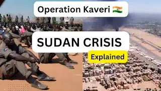Operation Kaveri ! Sudan crisis explained in Hindi ! #operationkaveri #sudancrisis