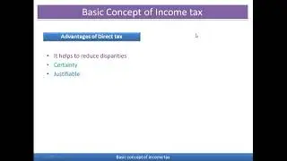 advantages of direct taxes