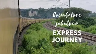 Jabalpur Coimbatore exp full journey | Thivim to Mangalore junction