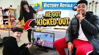Моего 16-летнего младшего брата ИСКЛЮЧИЛИ ИЗ ШКОЛЫ (Fortnite)