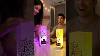 Best Long Distance Relationship Gift 2026! 🥺❤️ Telepathy Lamps #clickngrab #2026shorts #dealoftheday